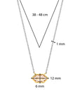 Halsband Milano 34041NU/42 - Dahlströms Guld