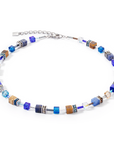 Halsband Geocube® Iconic Precious blue-brown (490510 0711) - Dahlströms Guld