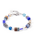 Armband Geocube® Iconic Precious bracelet blue-brown (490530 0711)