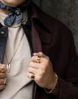 Ring Neo Guld/Brun - Dahlströms Guld