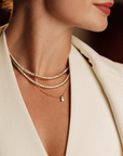 Halsband Adele Stål - Dahlströms Guld