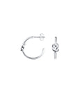 Örhängen Love Knot Hoops Ear