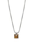 Halsband Neo Stål/Brun - Dahlströms Guld