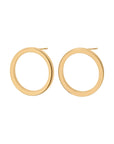 Örhängen Circle Earrings Small Gold