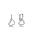 Örhängen Eternal Heart Earrings Steel