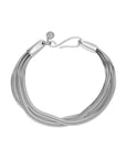 Armband Herringbone Triple Large Steel
