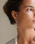 Örhängen Misty Hoops Steel - Dahlströms Guld