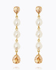 Örhängen Paloma Gold Pearl + Golden Shadow