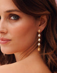 Örhängen Paloma Gold Pearl + Golden Shadow
