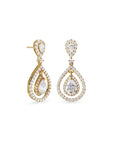 Örhängen med Cubic Zirconia S70666E - Dahlströms Guld