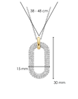 Halsband Milano 3964Zy - Dahlströms Guld