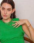 Fiona Armband 3 mm Stål