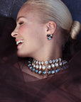 Örhängen Carolina Gold Black Diamond Combo - Dahlströms Guld