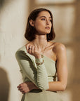 Halsband Milla Kort Halsband Guld