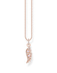 Halsband Fenixvingar Stenar Rosé Ke2168 323 9 - Dahlströms Guld
