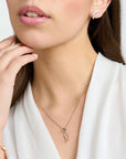 Halsband Fenixvingar Stenar Rosé Ke2168 323 9 - Dahlströms Guld