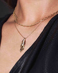 Halsband Vulcanello Sj P42025 Cz Sg45 60 - Dahlströms Guld