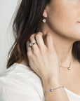 Halsband Ida Kort Stål - Dahlströms Guld