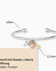 Armband Tro Hopp & Kärlek - Dahlströms Guld