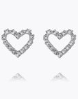 Örhängen Sweetheart Rhodium Crystal - Dahlströms Guld