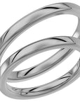 240-2,5 - Slät ring i palladium - Dahlströms Guld