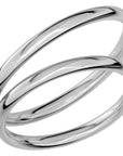 SR1001 - Smal slät ring i vitguld - Dahlströms Guld