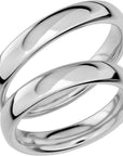 SR1005 - Slät ring i vitguld - Dahlströms Guld