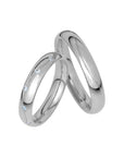 SR1012 - Slät ring i platina - Dahlströms Guld