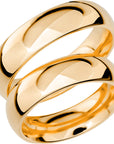 SR1014 - Bred slät ring i rödguld - Dahlströms Guld