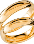 SR1027 - Slät Ring i rödguld - Dahlströms Guld