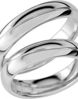 SR1027 - Slät Ring i vitguld - Dahlströms Guld