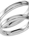 SR1031 - Slät Ring i vitguld - Dahlströms Guld
