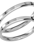 SR1050 - Smal slät ring i vitguld - Dahlströms Guld