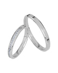SR1051 - Smal slät ring i platina - Dahlströms Guld