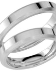 SR1054 - Slät ring i vitguld - Dahlströms Guld