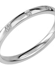 SR2029 - Smal ring i platina - Dahlströms Guld