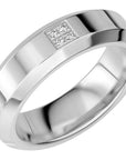 SR2056 - Bred diamantring i vitguld - Dahlströms Guld