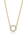 Halsband Biella Piccolo Med Vita Zirkonia Sj-C337(1)-Cz (Yg)