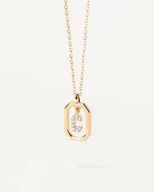 Halsband Letter C Co01 514 - Dahlströms Guld
