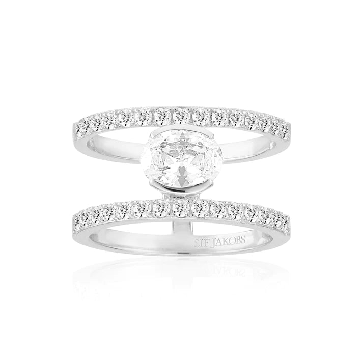 Ring Ellisse carezza grande - Dahlströms Guld