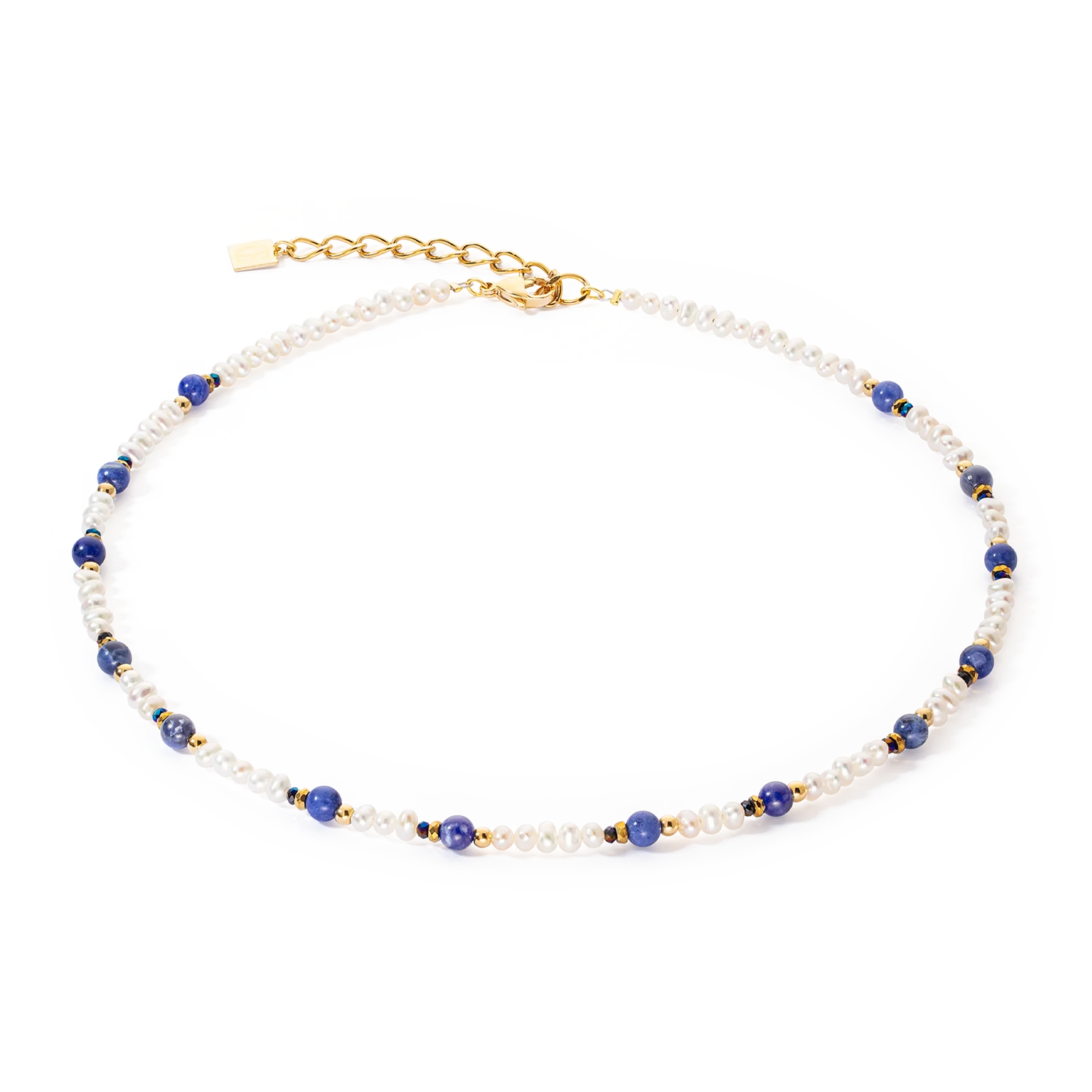 Halsband Flow Freshwater Pearls (110910 0700) - Dahlströms Guld