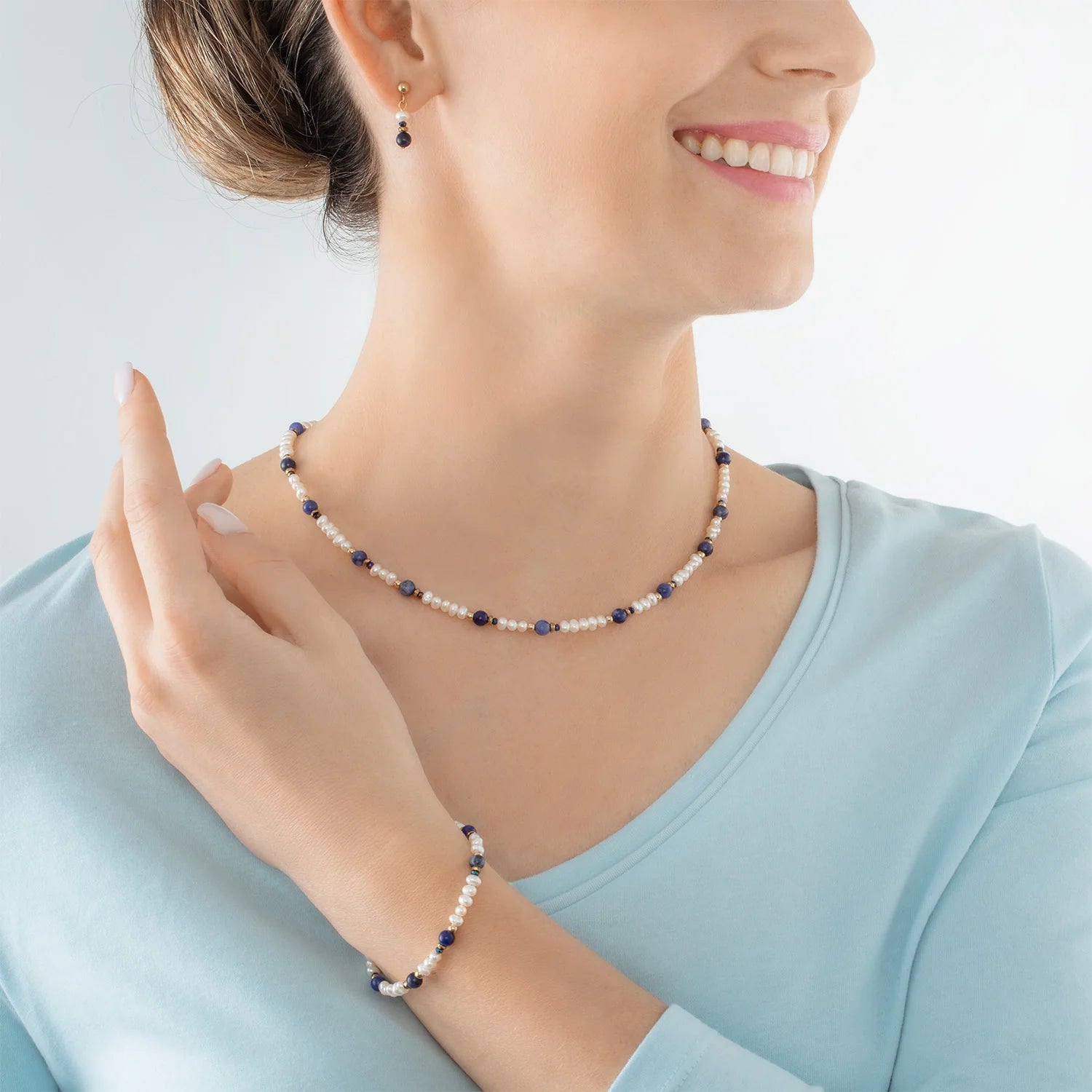 Armband Flow Freshwater Pearls (110930 0700) - Dahlströms Guld