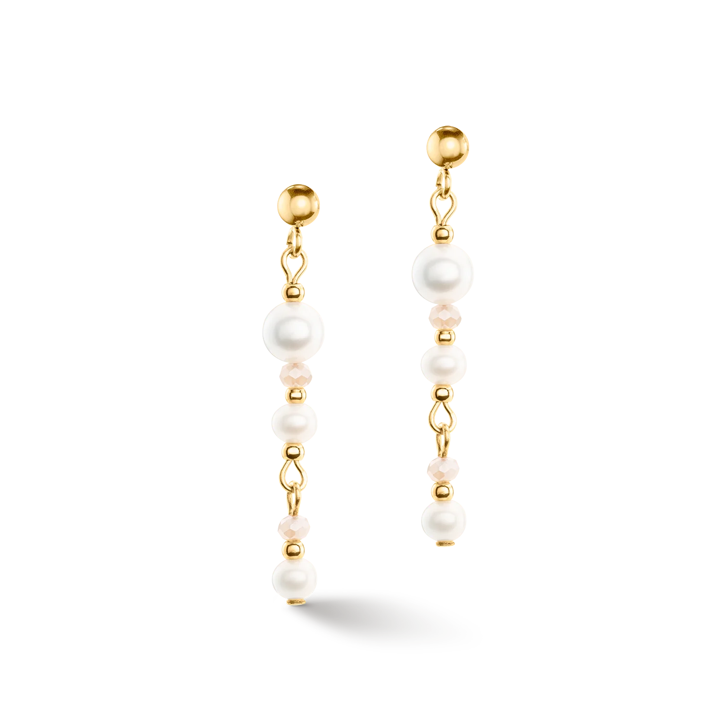Örhängen Drops Freshwater Pearls gold (111621 1416) - Dahlströms Guld