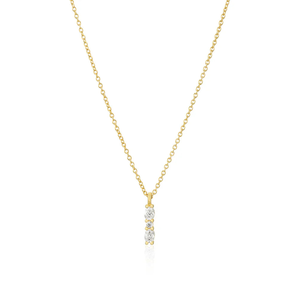 Halsband Ellera Ovale Piccolo SJ-N2414-CZ-YG