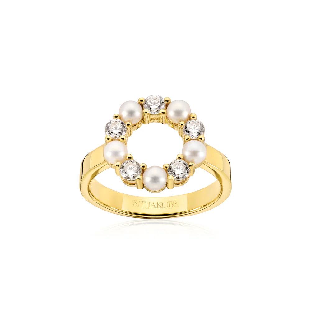 Ring Biella Perla SJ-R2432-PCZ-YG