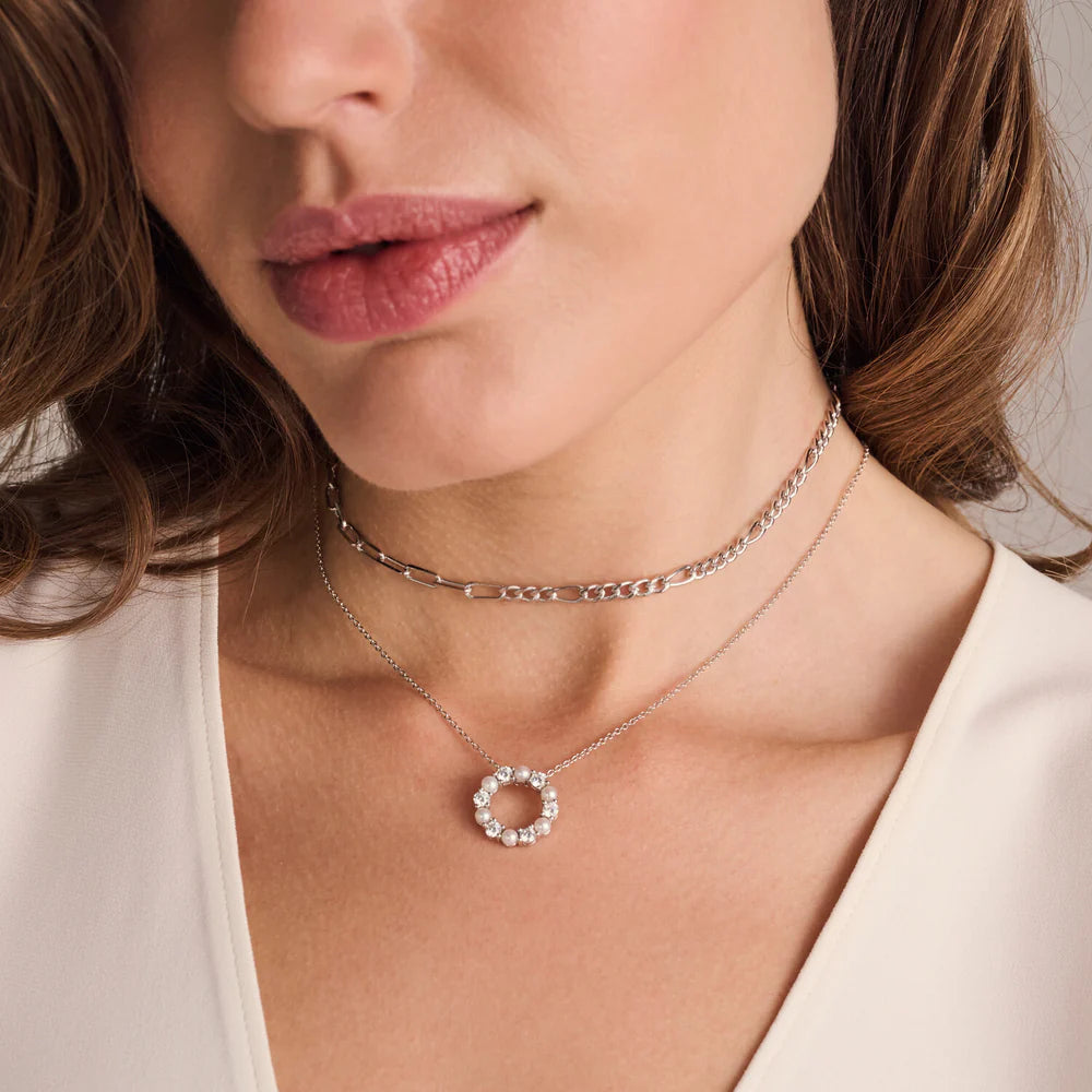 Halsband Biella Perla SJ-N2432-PCZ