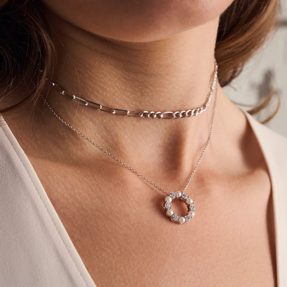 Halsband Biella Perla SJ-N2432-PCZ
