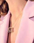 Halsband Spirale SJ-N2590-CZ