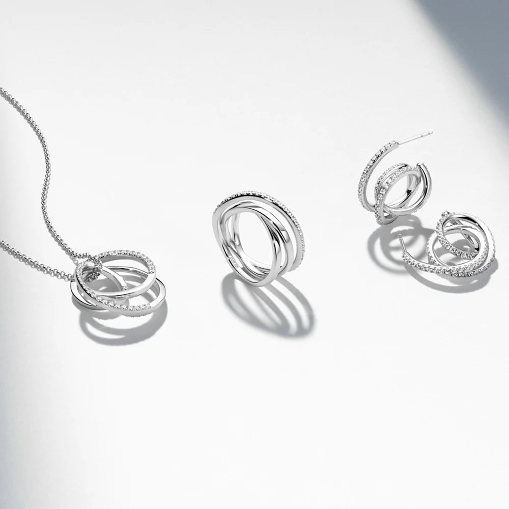 Halsband Spirale SJ-N2590-CZ
