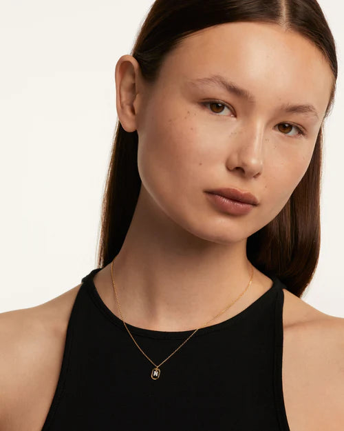 Halsband Letter N Co01 525 - Dahlströms Guld
